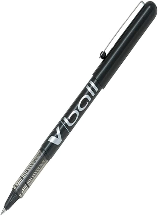 Pilot Vball 5 Liquid Ink Rollerball 0.5 mm tip (Single Pen) - Black